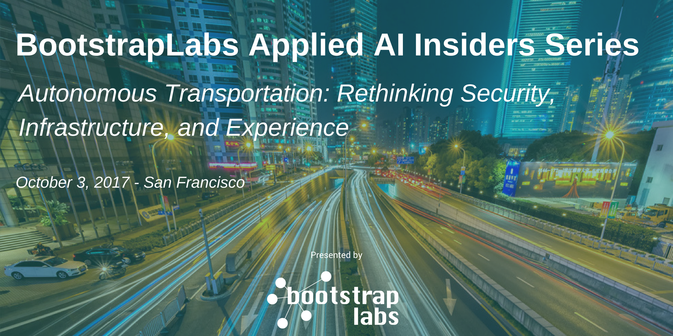 Lionbridge Ben Levy…
Dear CEOs: Artificial Intelligence is your biggest threat, and your biggest opportunity
It is no secret that artificial intelligence (AI) is poised to take the world by storm. But what exactly does that mean if you are a business leader? It means you need a strategy, and you need to act…
Announcing the BootstrapLabs Applied AI Insiders Series: Autonomous Transportation
![Autonomous Transportation- Rethinking Security, Infrastructure, and Experience